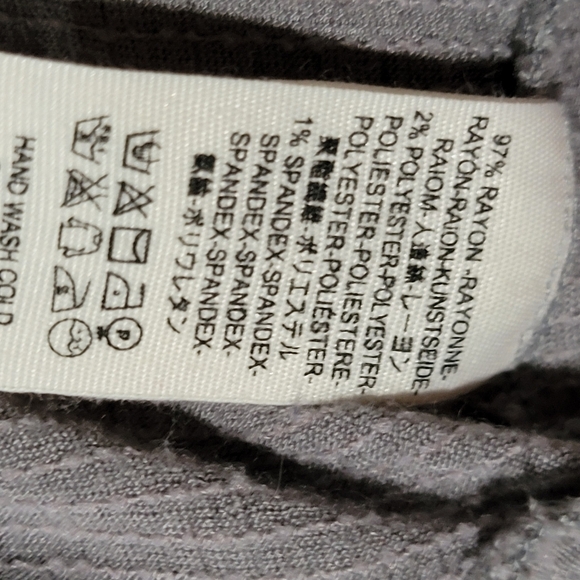 Free People gray minidress/ tunic sz S - Picture 2 of 6